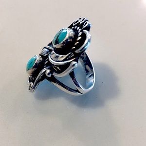 Sterling Silver Turquoise Ring